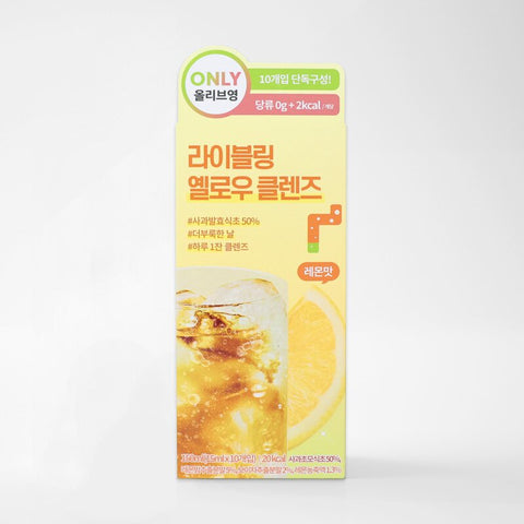 LIVELING Yellow Cleanse (Lemon) 15mL*10 Sticks